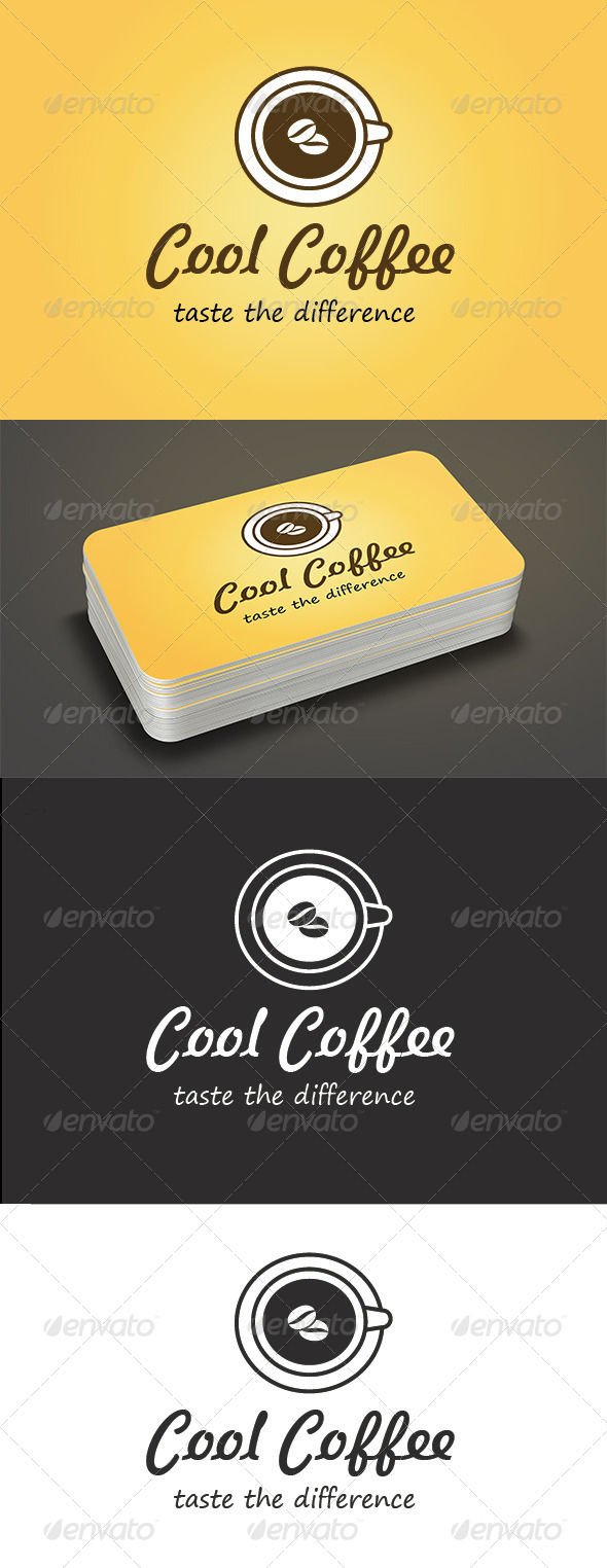 Cool Coffee Logo Template MagicPixelz Cool Coffee Logo Template MagicPixelz