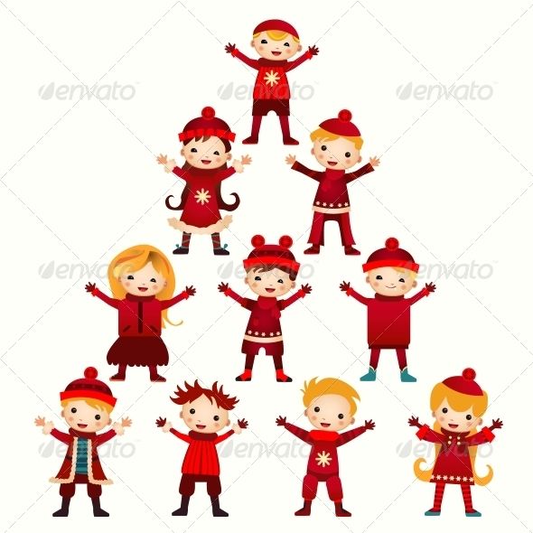 Christmas Kids Tree Christmas Kids Tree