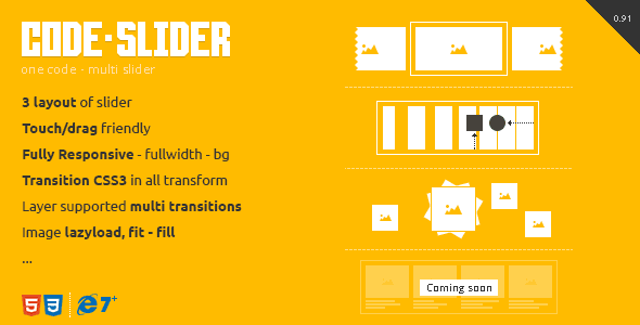 CodeSlider - Touch Responsive Multi Slider