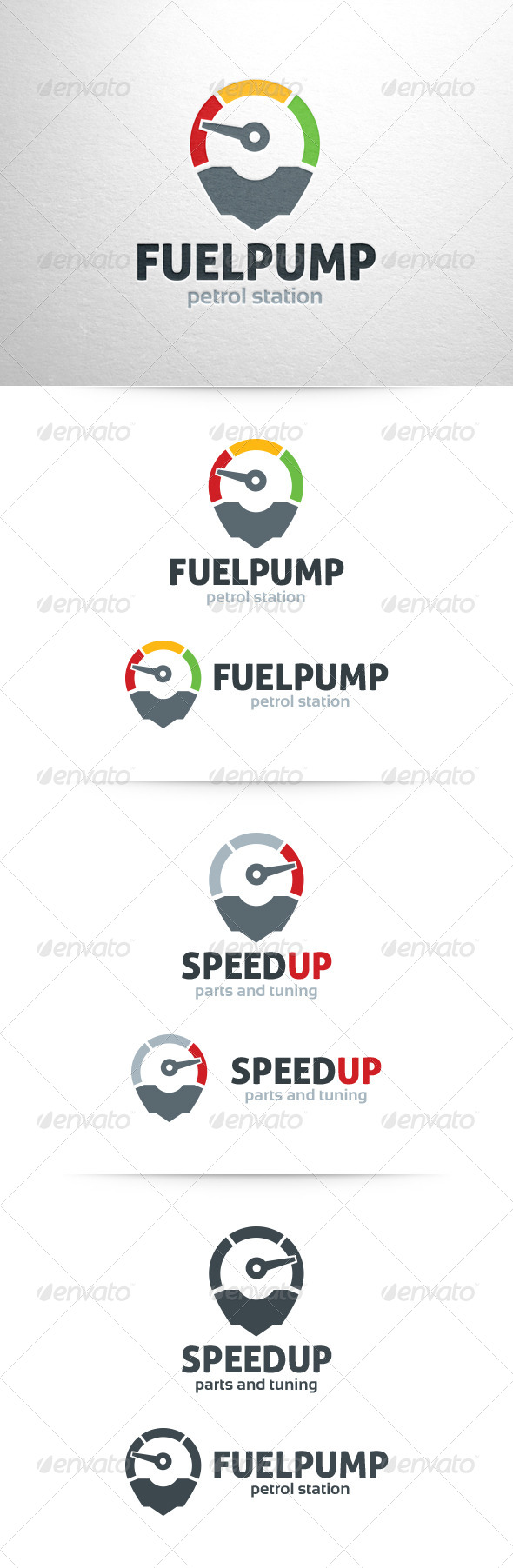 Fuel Pump / Speed Up Logo