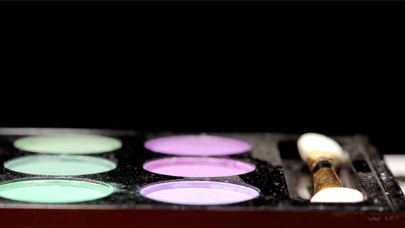 Make Up On Black Background Make Up On Black Background