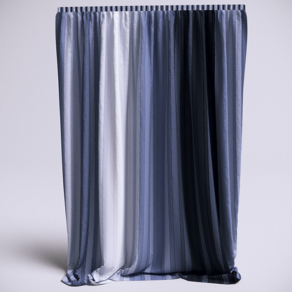 Curtain - 3 (VrayC4D) - 3DOcean Item for Sale