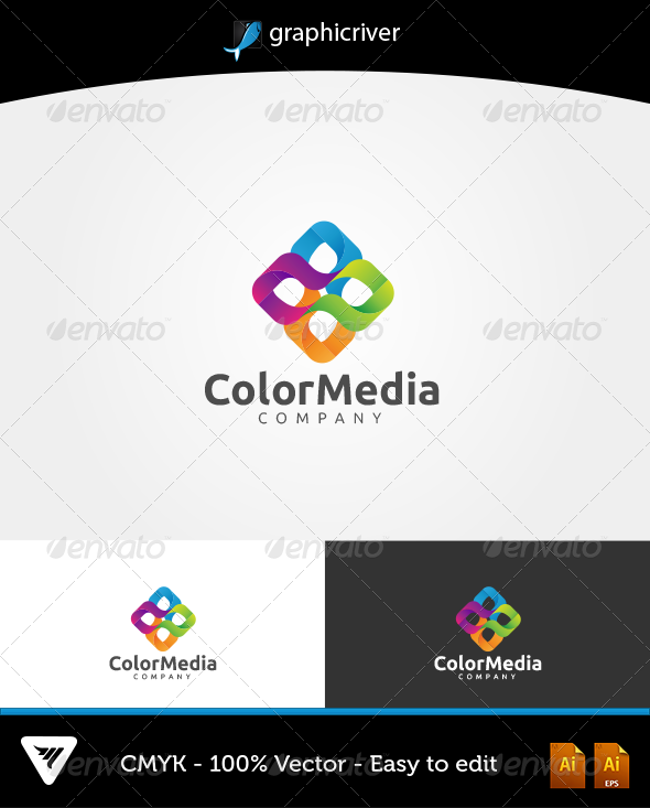 ColorMedia Logo (Logo Templates) Download ~ Best GFX Download