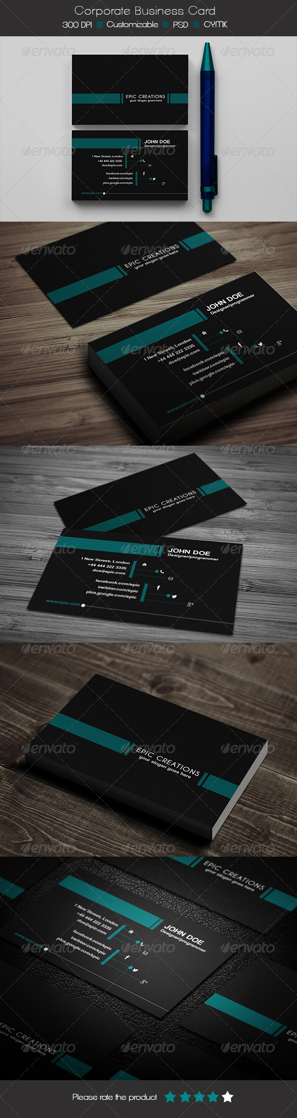 Corporate Business Card Corporate Business Card