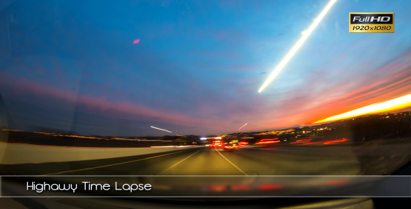 Highway Time Lapse Highway Time Lapse