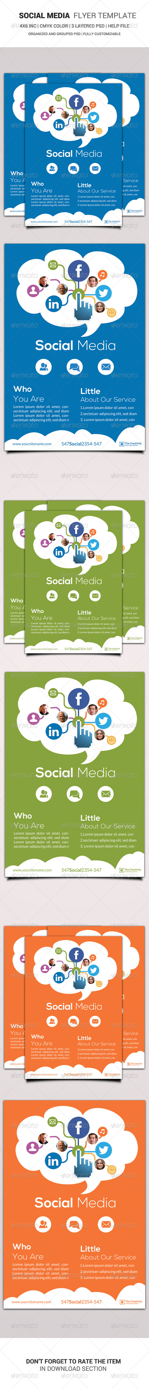 Social Media Flyer Template Social Media Flyer Template