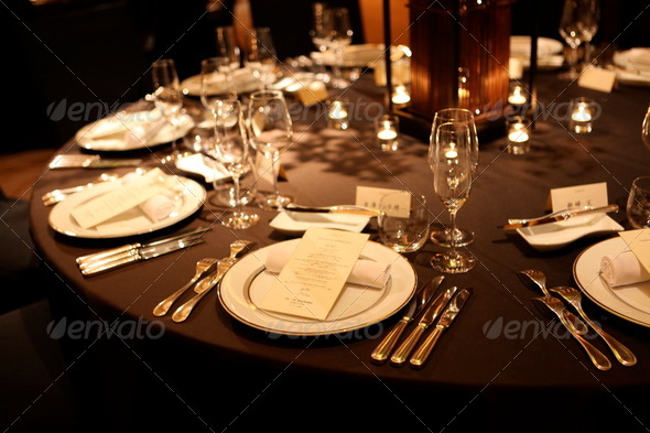 Dinner Table Setting