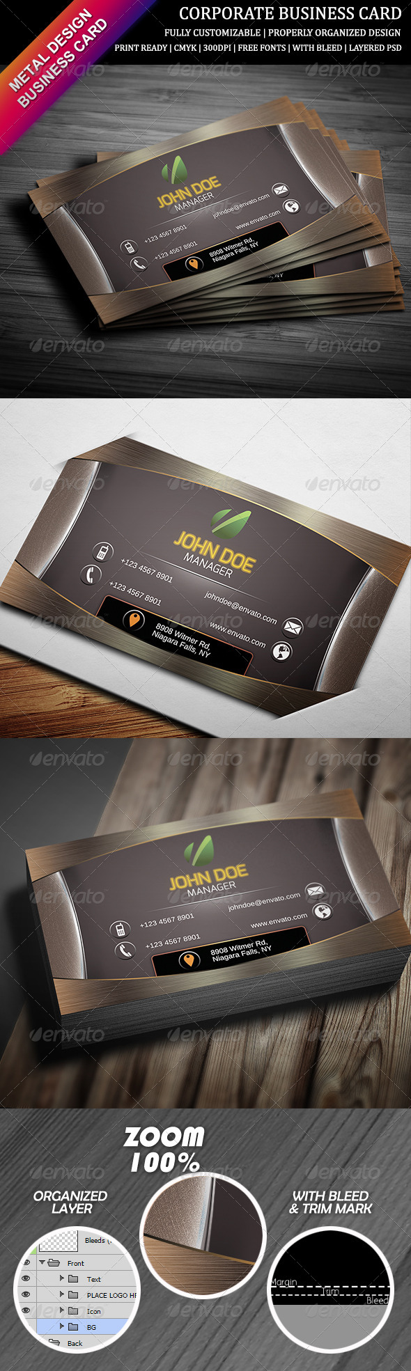 Corporate Business Card 10 Corporate Business Card 10