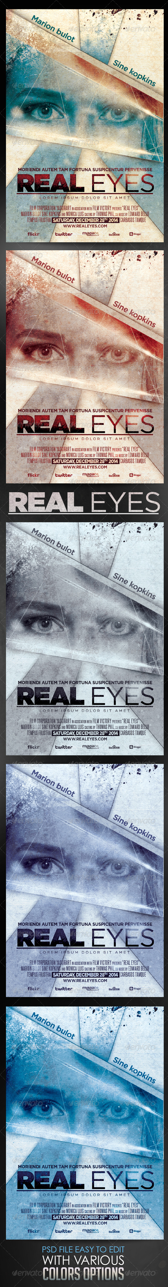 Real Eyes Film Template Real Eyes Film Template