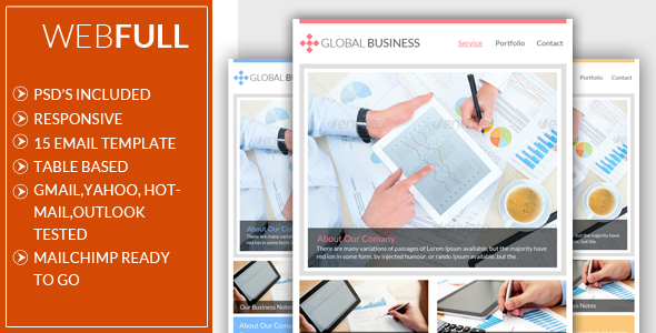 Webful Global Business Email Template