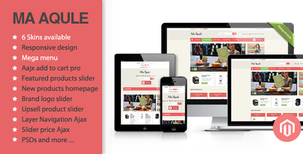 Aqule - Responsive Magento Theme