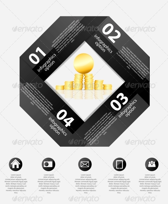 Infographic Business Template Vector Illustration Infographic Business Template Vector Illustration