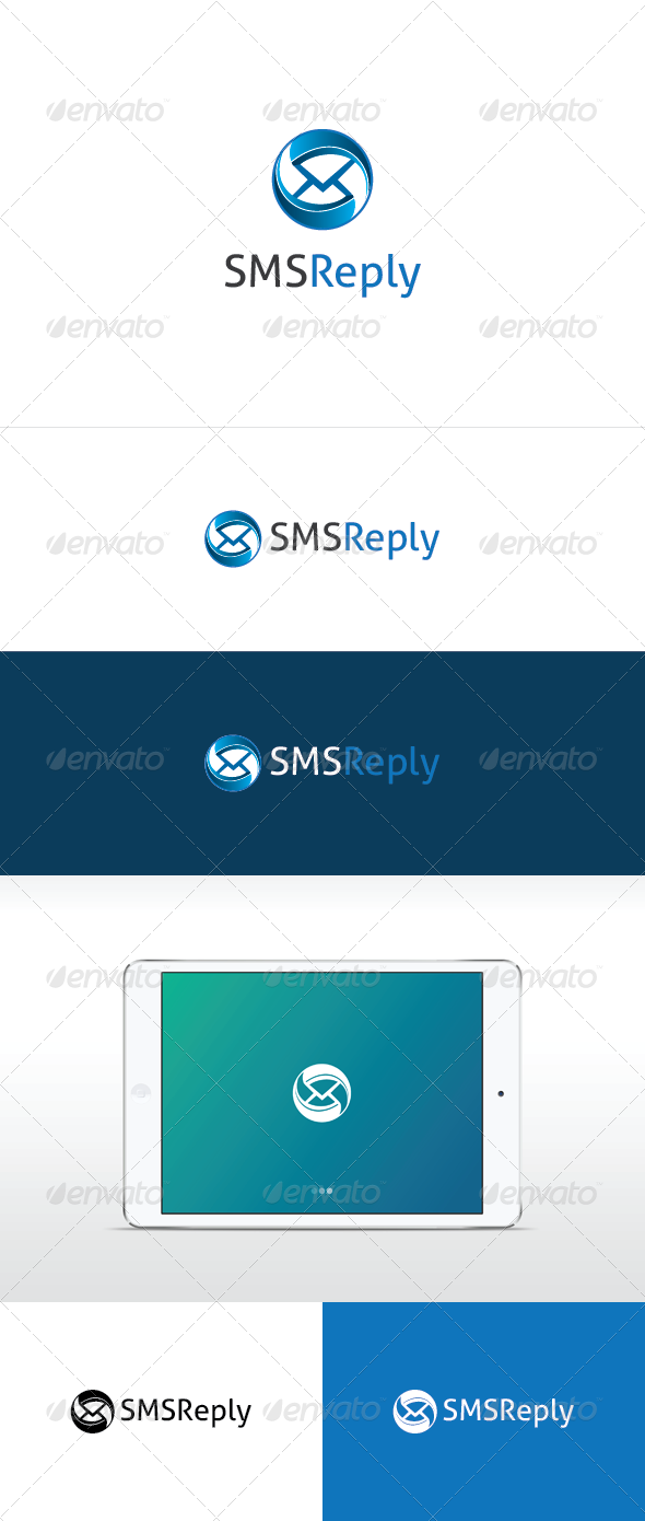 SMS Reply Logo Template SMS Reply Logo Template