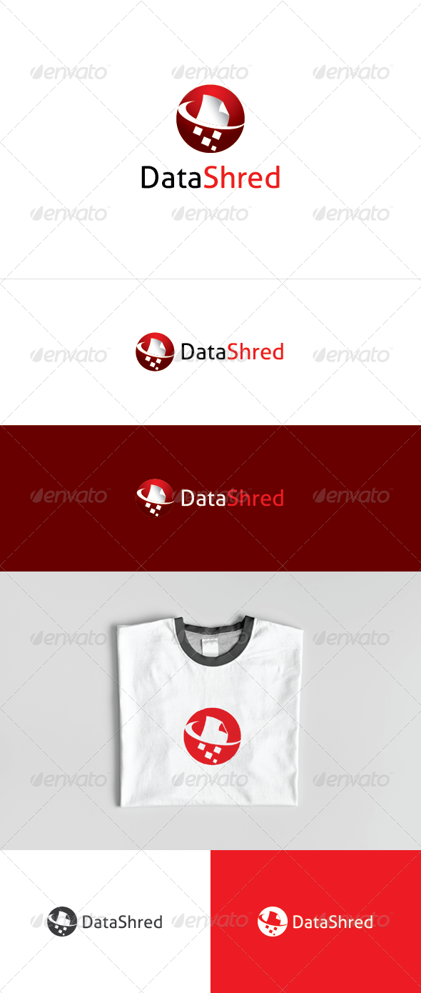 Data Shred Logo Data Shred Logo