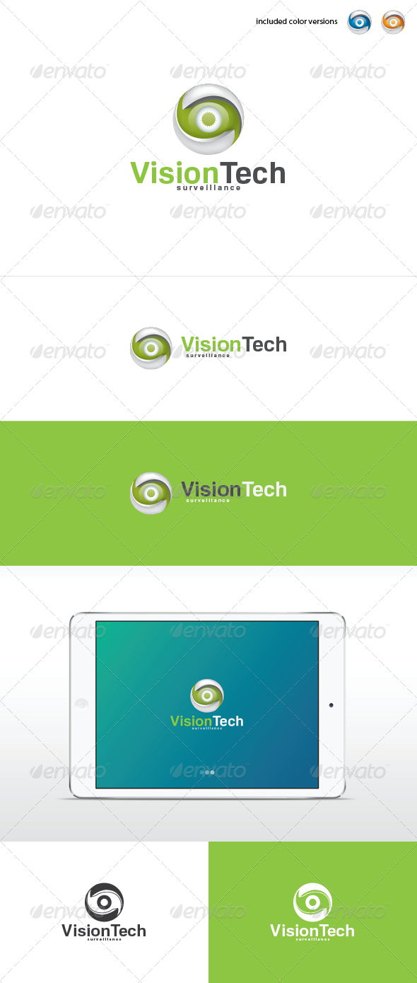 Vision Tech Logo Template Vision Tech Logo Template