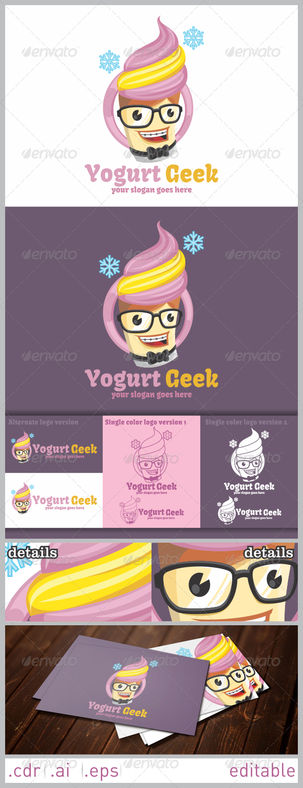 Yogurt Geek Logo Yogurt Geek Logo