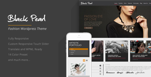 Download Black Pearl v1.5.1 – Responsive Fashion WordPress Theme