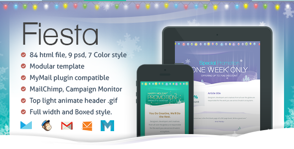 Fiesta - Responsive Email Template