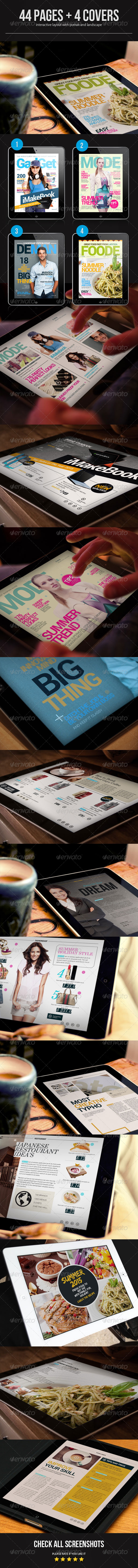 GraphicRiver Interactive Magazine Template 6492994 GraphicRiver Interactive Magazine Template 6492994