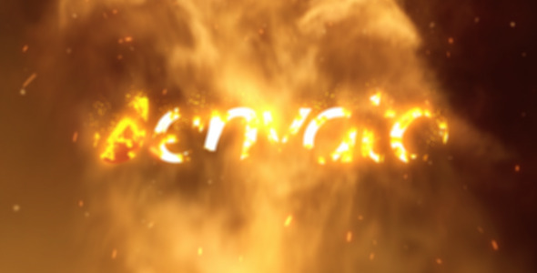 Fire Logo Reveal 02 Fire Logo Reveal 02