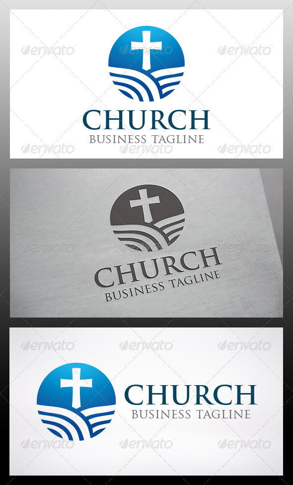 Modern Church Logo | GraphicRiver