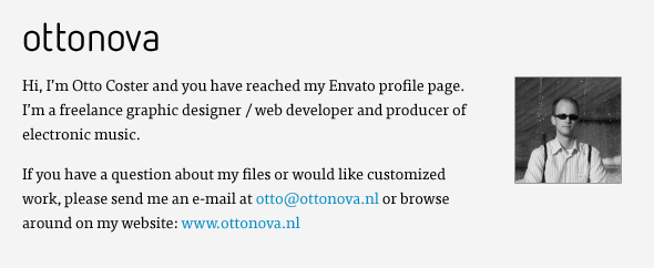 Envato profile ottonova