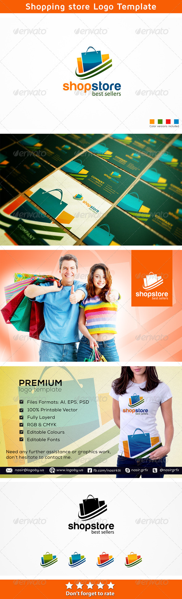 Buyer Shop Store - Symbols Logo Templates