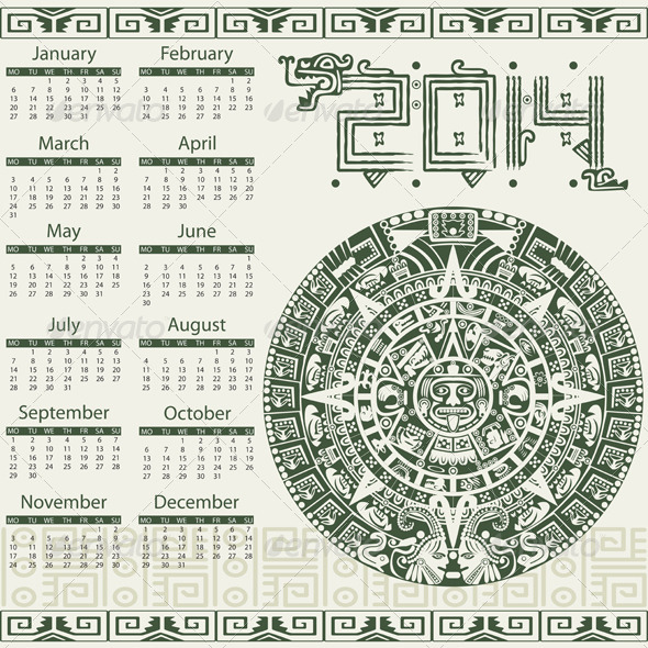 Mayan Calendar 2014