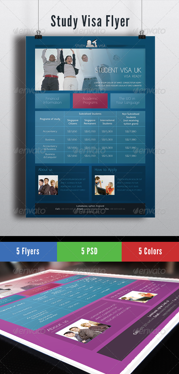 Study Visa Flyer Study Visa Flyer
