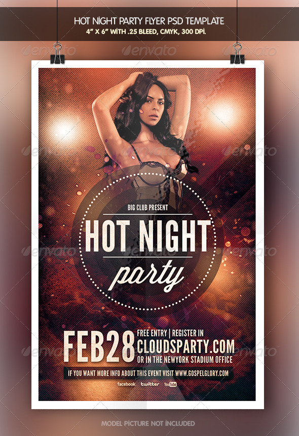 Hot Night Party - Clubs & Parties Events