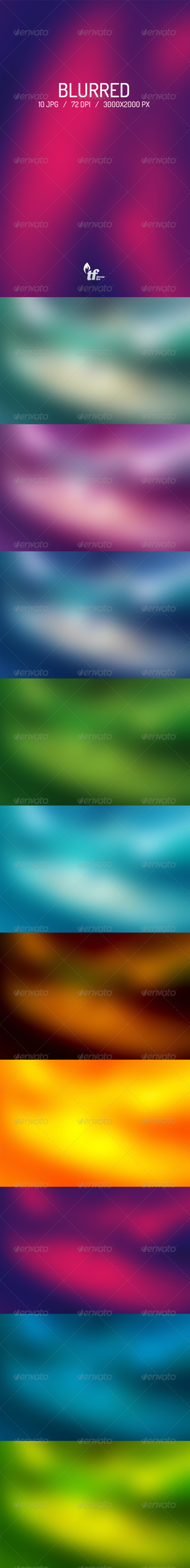 Blurred Backgrounds - Abstract Backgrounds