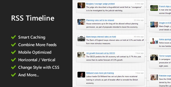 Responsive RSS Timeline Responsive RSS Timeline
