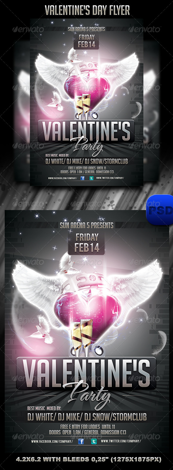 Valentine s Day Flyer Valentine s Day Flyer