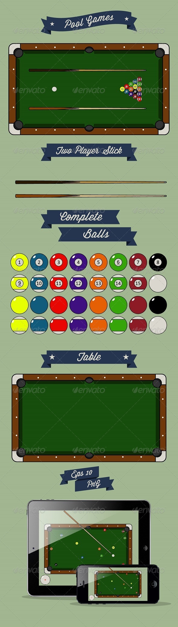 Pool Game Assets Pool Game Assets