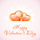 Happy Valentine's Day Floral Background