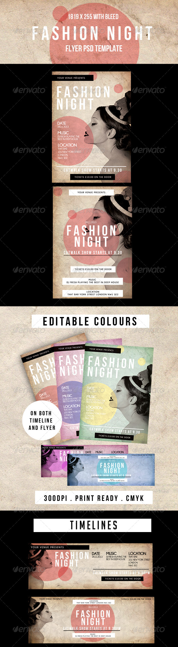 Fashion Night Flyer Fashion Night Flyer