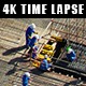 Construction Site with Engineers and Workers Construction Site with Engineers and Workers - VideoHive Item for Sale