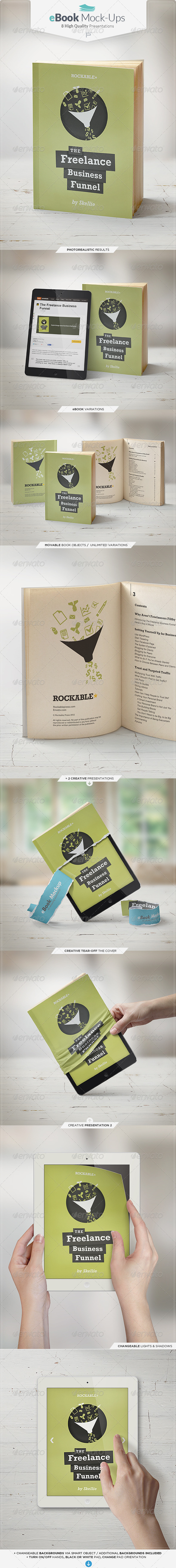 eBook Mock-Up Set eBook Mock-Up Set