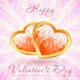 Happy Valentine's Day Floral Card