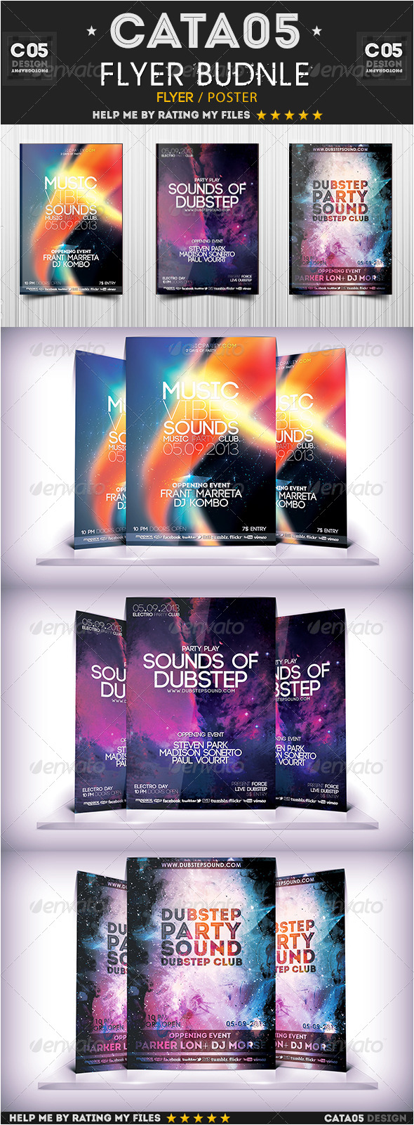 Flyer Bundle Pack 6 Flyer Bundle Pack 6