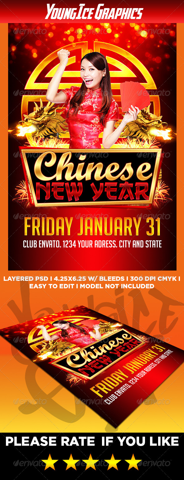 Chinese New Year Flyer