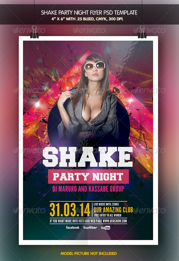 Shake Party Night - Clubs & Parties Events