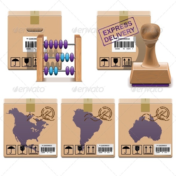 Vector Shipment Icons Set 26 Vector Shipment Icons Set 26