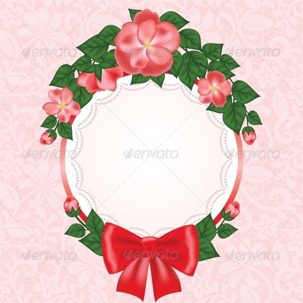 Vintage Invitation or Greeting Card Vintage Invitation or Greeting Card