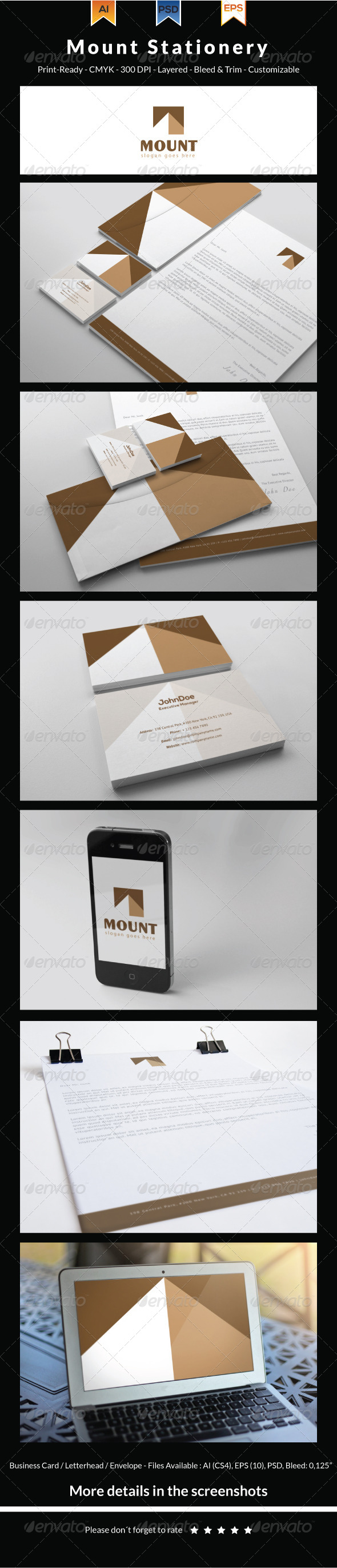 Mount Stationery Mount Stationery
