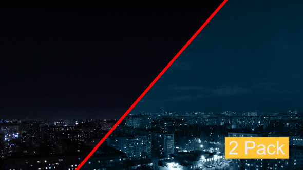 City Evening Timelapse 2-Pack City Evening Timelapse 2-Pack