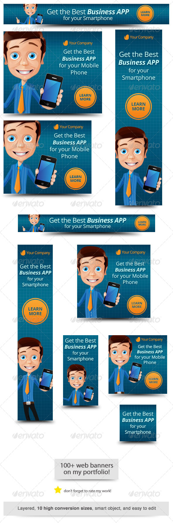 Business App Web Banner Business App Web Banner