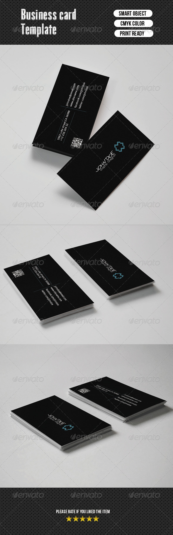 Simple Business Card - Business Cards Print Templates