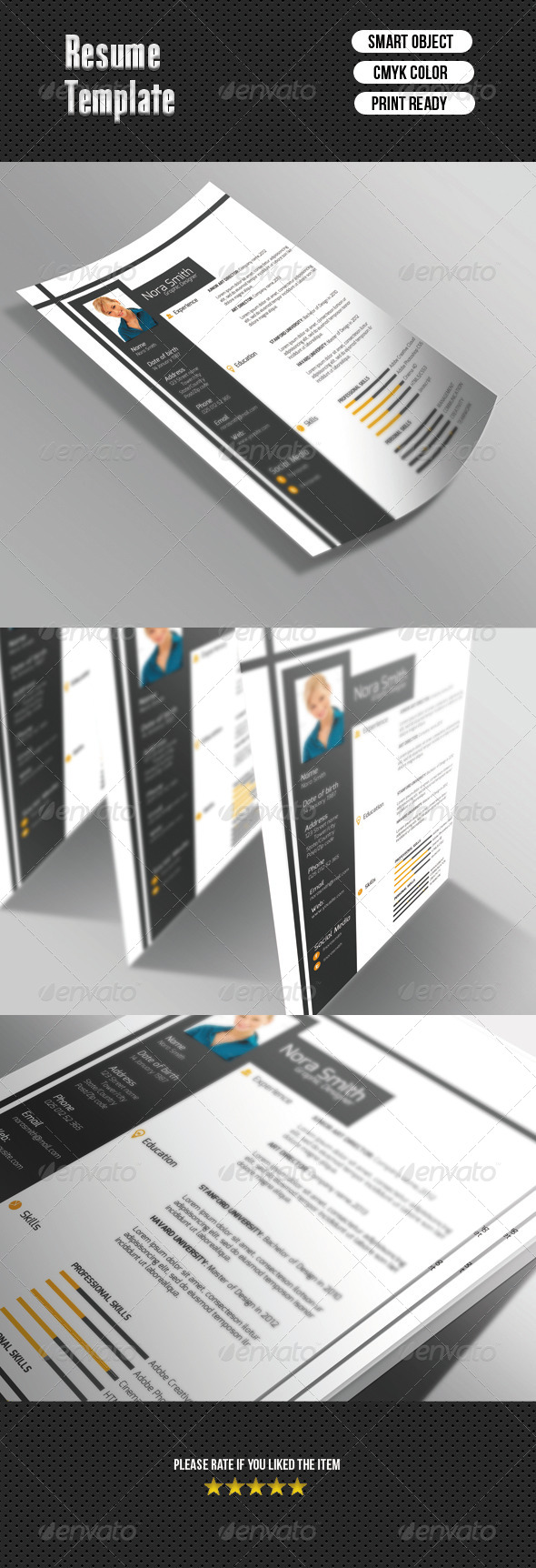 1 Page Resume - Resumes Stationery