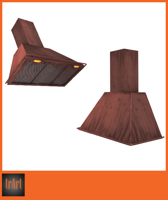 Realistic kitchen hood - 3DOcean Item for Sale